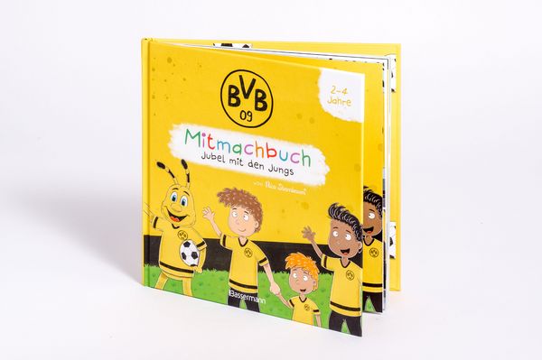 Produktbild: BVB &ndash; Ein Mitmachbuch zum Sch&uuml;tteln, Schaukeln, Pusten, Klopfen und sehen, was dann passiert