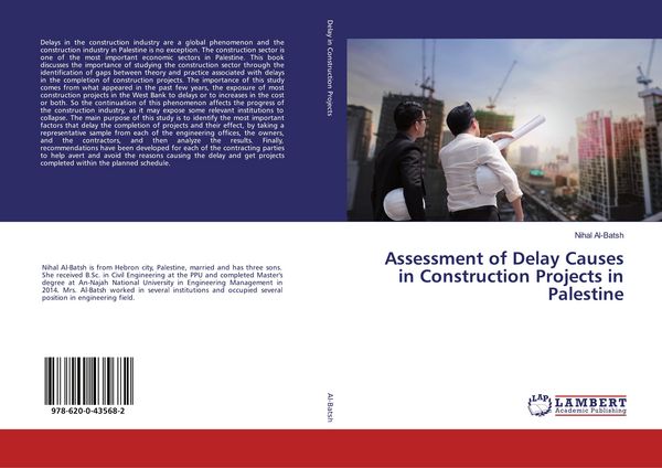 Produktbild: Assessment of Delay Causes in Construction Projects in Palestine
