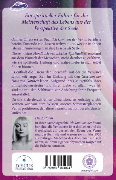 Produktbild: Handbuch venusischer Spiritualit&auml;t