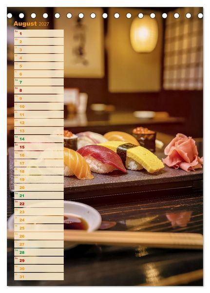 Produktbild: Japanische Lebensart (Tischkalender 2027 DIN A5 hoch), CALVENDO Monatskalender