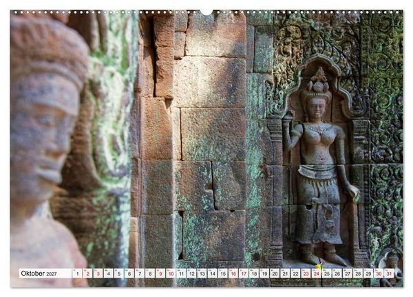 Produktbild: Bekanntes und Unbekanntes Laos (Wandkalender 2027 DIN A2 quer), CALVENDO Monatskalender