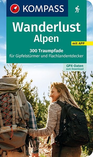 Produktbild: KOMPASS Wanderlust Alpen