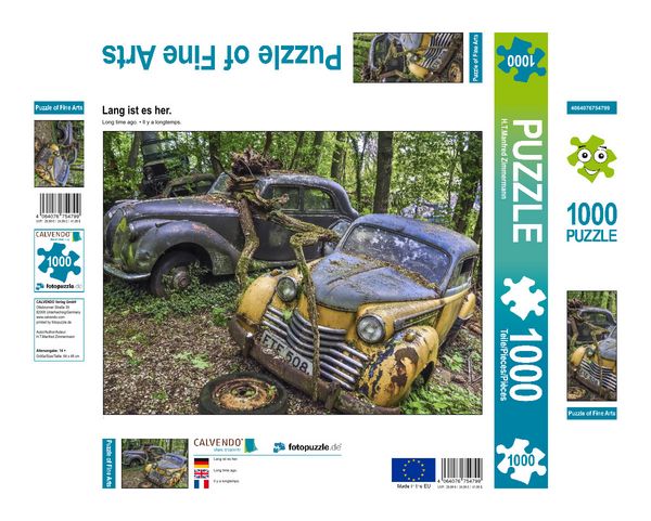 Produktbild: CALVENDO Puzzle Lang ist es her. | 1000 Teile Lege-Gr&ouml;&szlig;e 64x48cm Foto-Puzzle f&uuml;r gl&uuml;ckliche Stunden