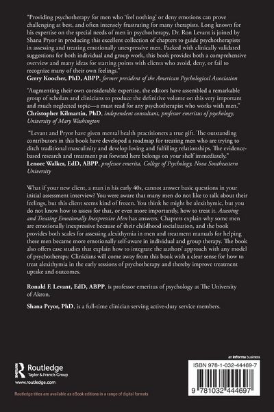 Produktbild: Assessing and Treating Emotionally Inexpressive Men