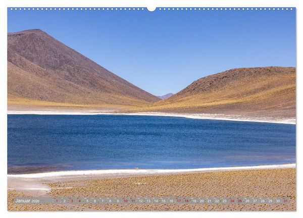 Produktbild: Chile - S&uuml;damerikas Geheimtipp im Farbrausch (Wandkalender 2026 DIN A2 quer), CALVENDO Monatskalender