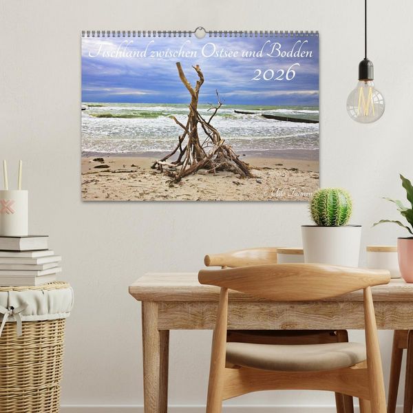 Produktbild: Fischland zwischen Ostsee und Bodden (Wandkalender 2026 DIN A3 quer), CALVENDO Monatskalender