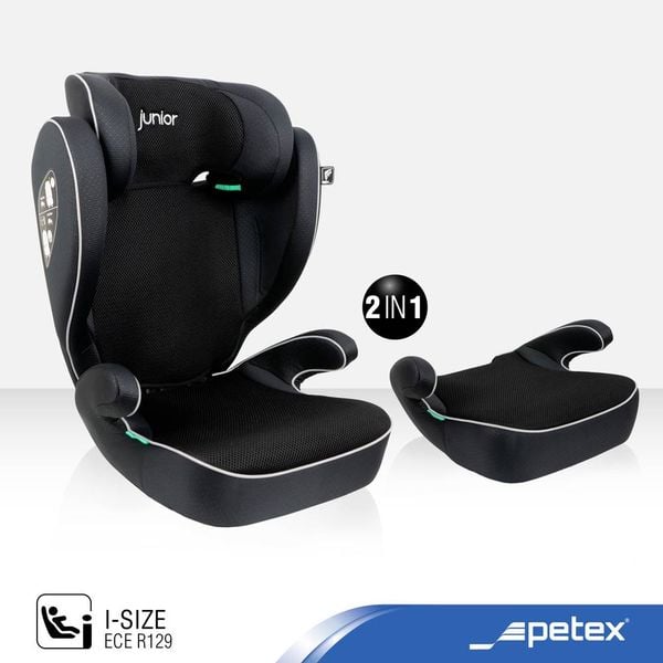 Produktbild: Petex Basic 1500schwarz HDPE nach ECE R129 Kindersitz Schwarz