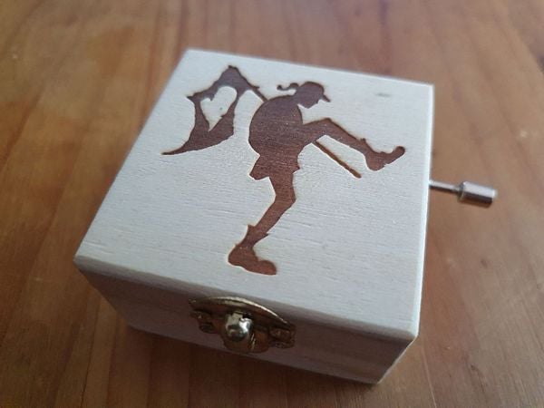 Produktbild: You'll Never Walk Alone - Walzenspieluhr in Pinienholzk&auml;stchen