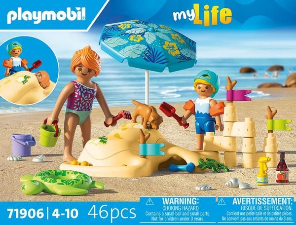 Produktbild: PLAYMOBIL 71906 Familienspa&szlig; am Strand