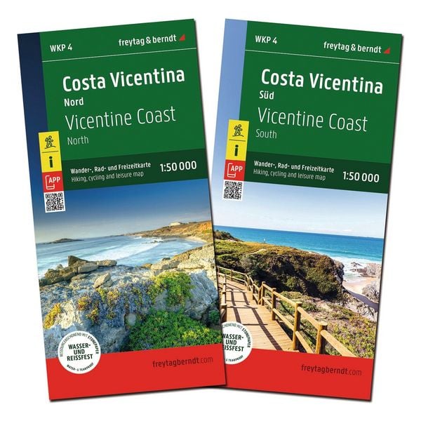 Produktbild: Costa Vicentina, Wanderkarte 1:50.000, freytag & berndt