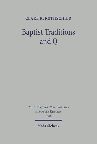 Produktbild: Baptist Traditions and Q