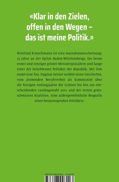 Produktbild: Winfried Kretschmann