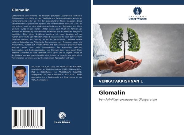 Glomalin, Taschenbuch von Venkatakrishnan L., Verlag Unser Wissen, 9786204307381