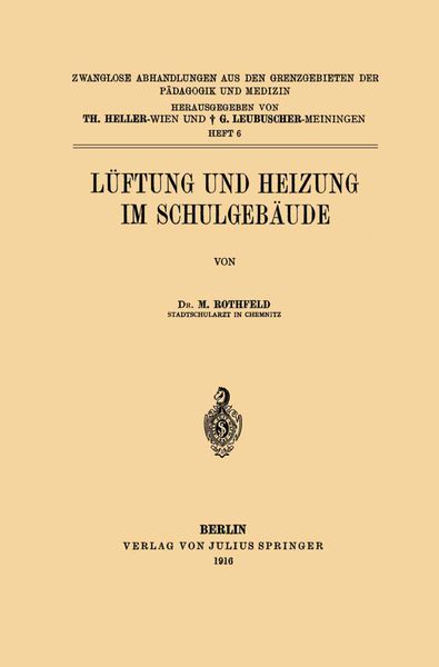 Produktbild: L&uuml;ftung und Heizung im Schulgeb&auml;ude