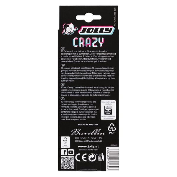 Produktbild: JOLLY "Next Generation" - Crazy Farbstifte
