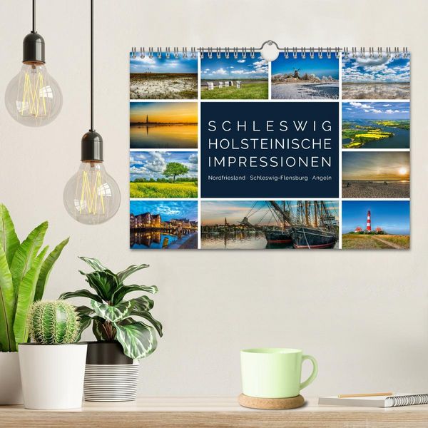 Produktbild: Schleswig-Holsteinische Impressionen (Wandkalender 2026 DIN A4 quer), CALVENDO Monatskalender
