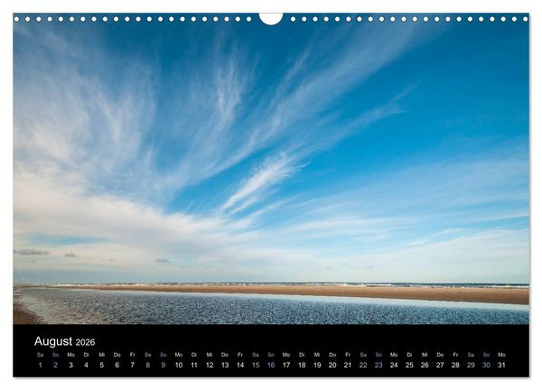 Produktbild: Wolken &uuml;ber D&auml;nemark (Wandkalender 2026 DIN A3 quer), CALVENDO Monatskalender