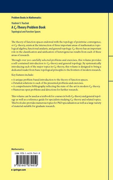 Produktbild: A Cp-Theory Problem Book