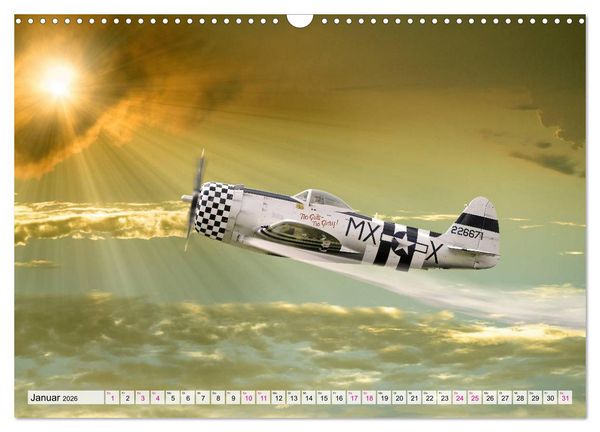 Produktbild: Modellflugzeuge in ACTION (Wandkalender 2026 DIN A3 quer), CALVENDO Monatskalender