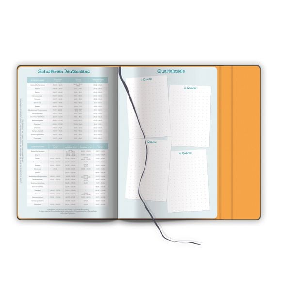 Produktbild: TR&Ouml;TSCH - Sch&uuml;lerkalender mit Klappe Black 26/27