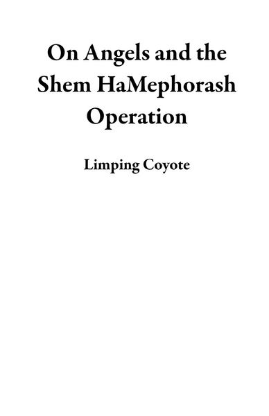 Produktbild: On Angels and the Shem HaMephorash Operation