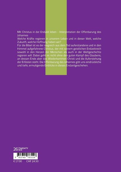 Produktbild: Mit Christus in der Endzeit leben
