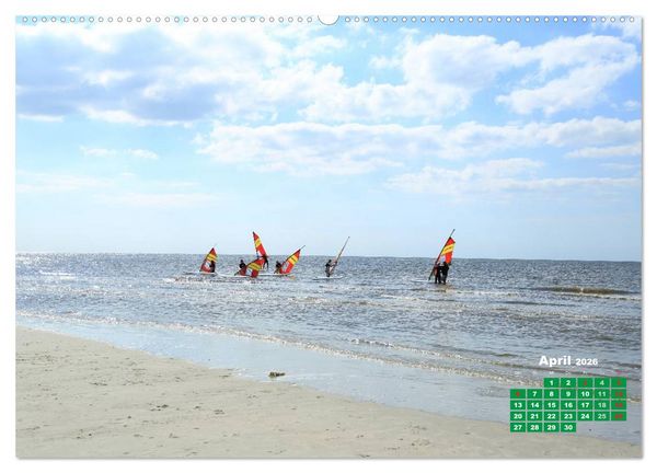 Produktbild: St. Peter-Ording (Wandkalender 2026 DIN A2 quer), CALVENDO Monatskalender