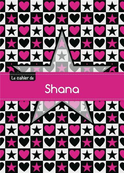 Produktbild: Cahier shana seyes,96p,a5