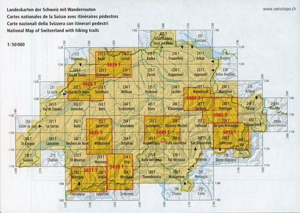 Produktbild: Swisstopo 1 : 50 000 Mischabel