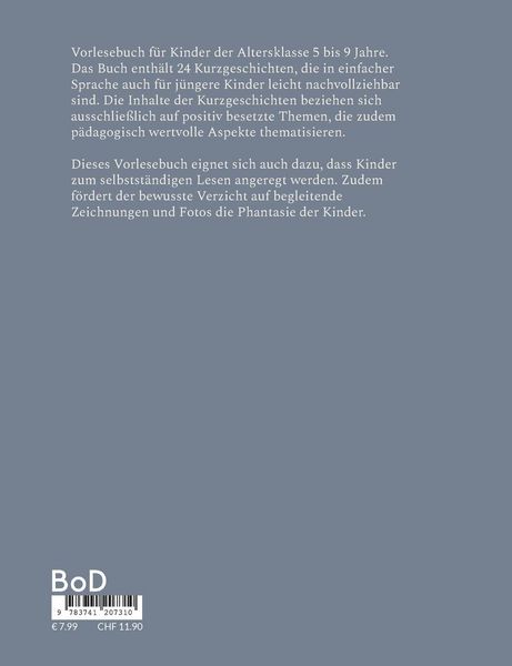 Produktbild: Vorlesebuch f&uuml;r Kinder