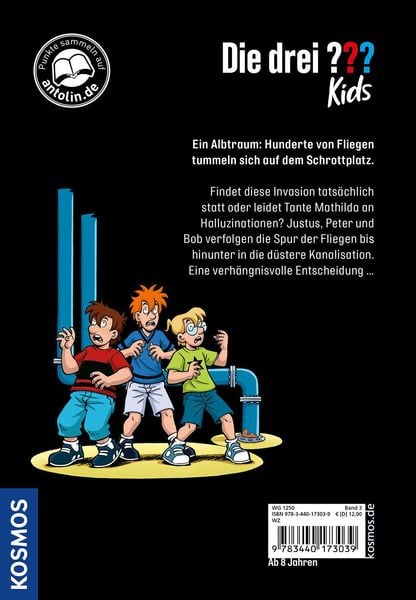 Produktbild: Die drei ??? Kids, 3, Invasion der Fliegen