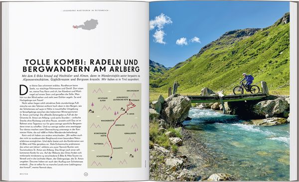 Produktbild: LONELY PLANET Bildband Legendäre Radtouren in Österreich