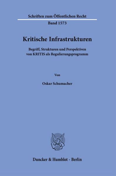 Produktbild: Kritische Infrastrukturen