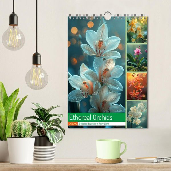 Produktbild: Ethereal Orchids (Wall Calendar 2026 DIN A4 portrait), CALVENDO 12 Month Wall Calendar