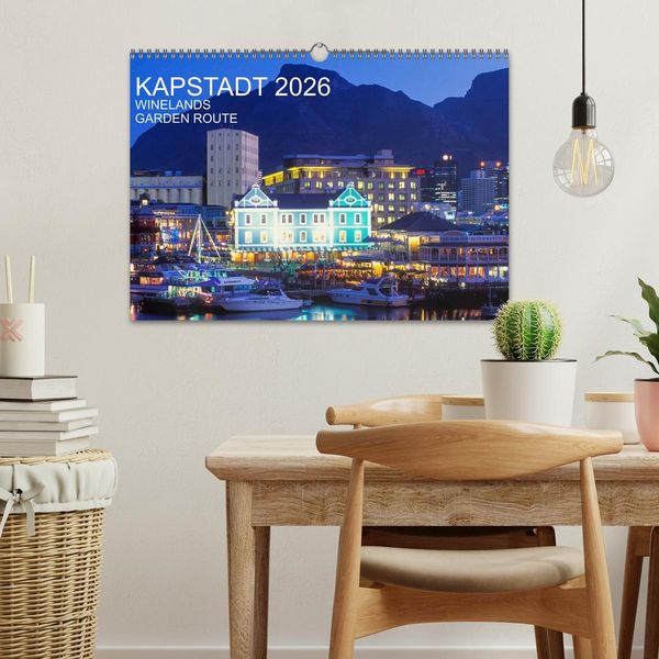 Produktbild: Kapstadt, Winelands und Garden Route (Wandkalender 2026 DIN A3 quer), CALVENDO Monatskalender