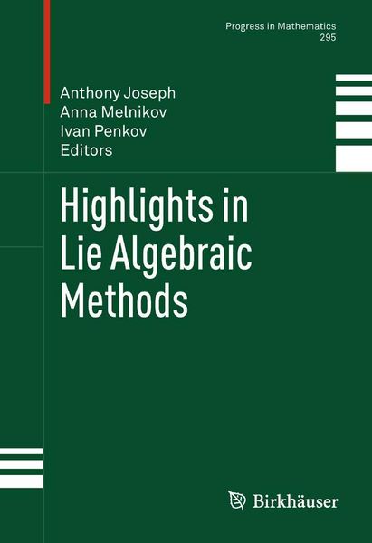 Produktbild: Highlights in Lie Algebraic Methods
