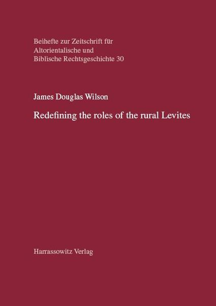Produktbild: Redefining the roles of the rural Levites