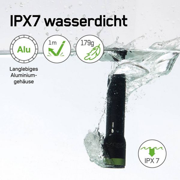 Produktbild: GP Discovery GPDISFLCR41BL935 LED Taschenlampe akkubetrieben 650 lm 40 h 179 g