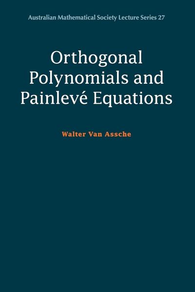 Produktbild: Orthogonal Polynomials and Painlev&eacute; Equations