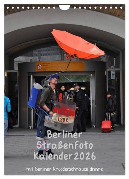 Produktbild: Berliner Stra&szlig;enfoto Kalender 2026 (Wandkalender 2026 DIN A4 hoch), CALVENDO Monatskalender
