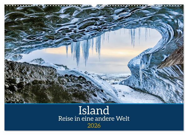 Produktbild: Island - Reise in eine andere Welt (Wandkalender 2026 DIN A2 quer), CALVENDO Monatskalender
