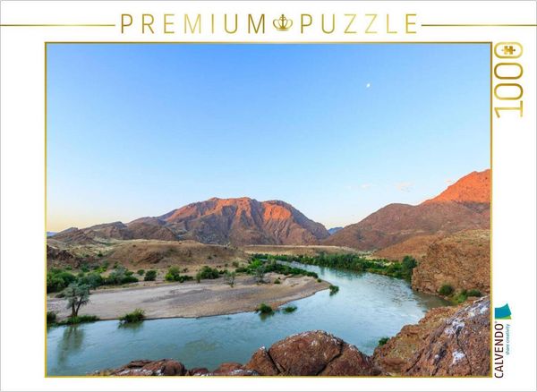 CALVENDO Puzzle Kunene, Namibisch-Angolanischer Grenzfluss | 1000 Teile Lege-Größe 64 × 48 cm Foto-Puzzle für glückliche Stunden