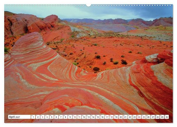 Produktbild: Naturwunder und Nationalparks der amerikanischen Westk&uuml;ste (hochwertiger Premium Wandkalender 2027 DIN A2 quer), Kunstdruck in Hochglanz
