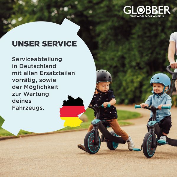 Produktbild: GLOBBER GO-UP ACTIVE LIGHTS 360 mint, mit Leuchtrollen