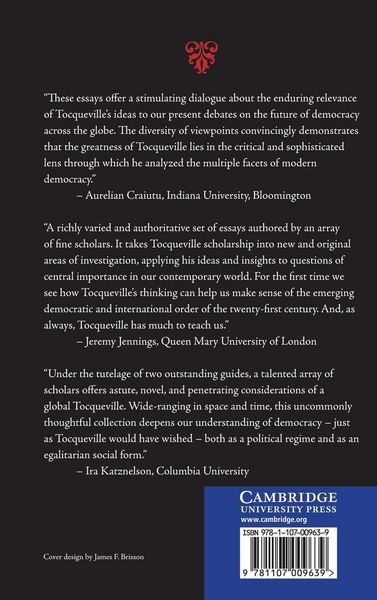 Produktbild: Tocqueville and the Frontiers of Democracy