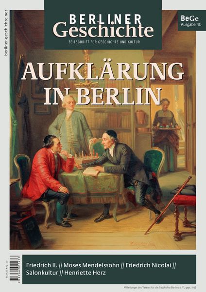 Berliner Geschichte - Zeitschrift für Geschichte und Kultur