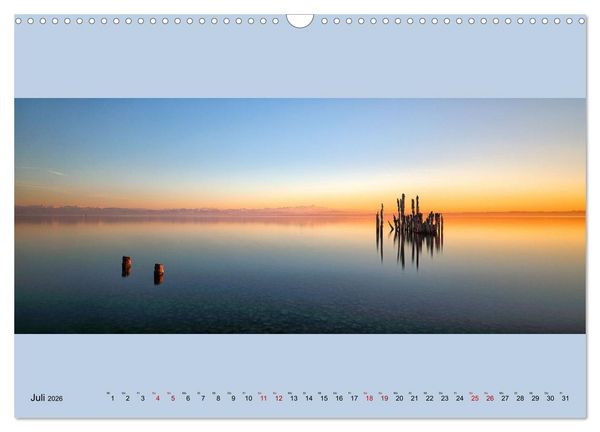 Produktbild: Bodensee Weitblicke (Wandkalender 2026 DIN A3 quer), CALVENDO Monatskalender