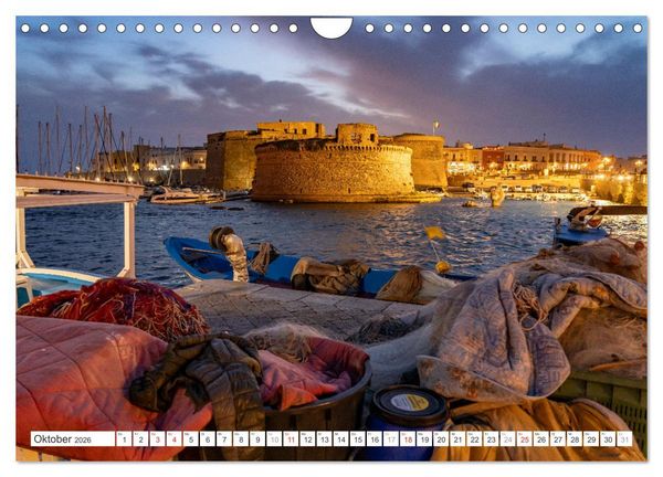 Produktbild: Italien - Apulien (Wandkalender 2026 DIN A4 quer), CALVENDO Monatskalender