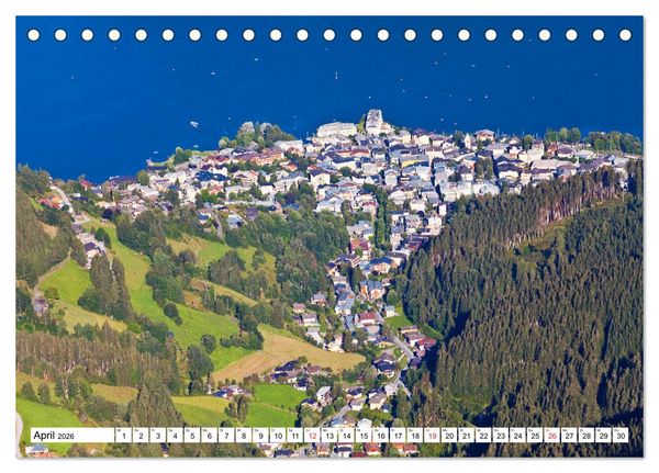 Produktbild: Der Zeller See im sch&ouml;nen Salzburger Land (Tischkalender 2026 DIN A5 quer), CALVENDO Monatskalender