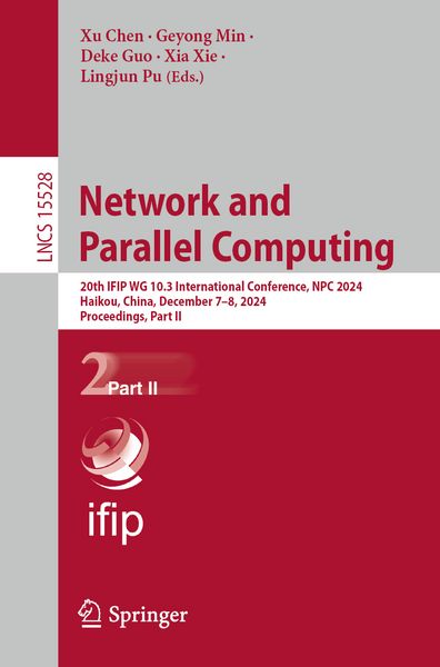 Produktbild: Network and Parallel Computing
